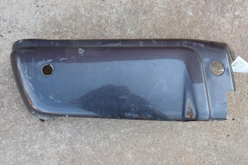 2008-2016 FORD F250 SD REAR LEFT BUMPER END COVER W/ PARKING SENSOR HOLES OEM