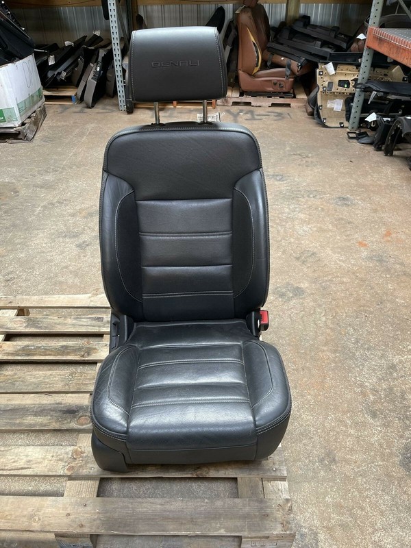 2015-2020 GMC YUKON XL DENALI FRONT RIGHT PASSENGER SIDE SEAT LEATHER BLACK OEM