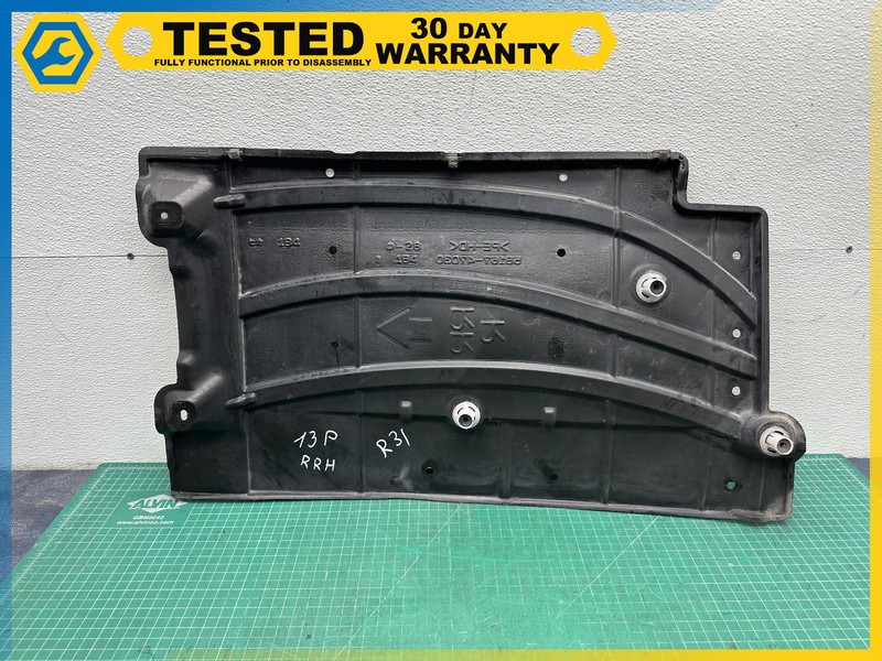 10-15 Toyota Prius RIGHT SIDE UNDERBODY SPLASH GUARD SHIELD COVER OEM