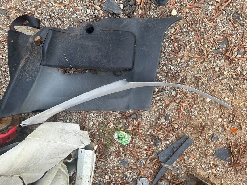 92-95 HONDA CIVIC 2 DOOR COUPE FRONT RH PASSENGER SIDE A PILLAR - INTERIOR