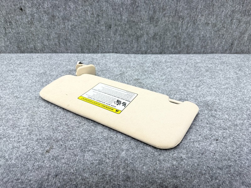 GENESIS GV70 2022-2026 OEM RIGHT PASSENGER SUN VISOR SUNVISOR (SUEDE/ BEIGE)