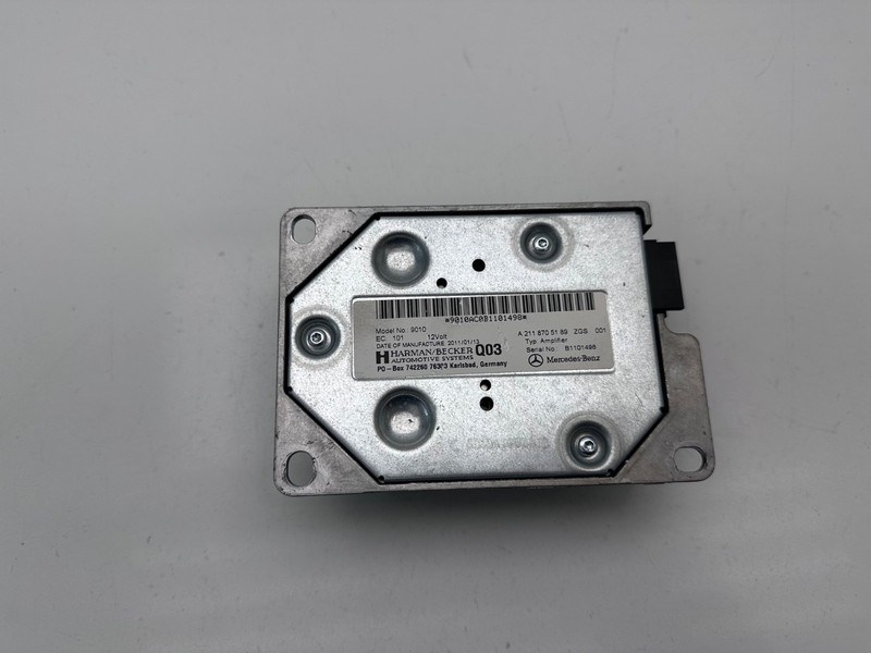 08-18 Mercedes E350 CLS550 W212 Subwoofer Amp Amplifier Harman Becker Oem