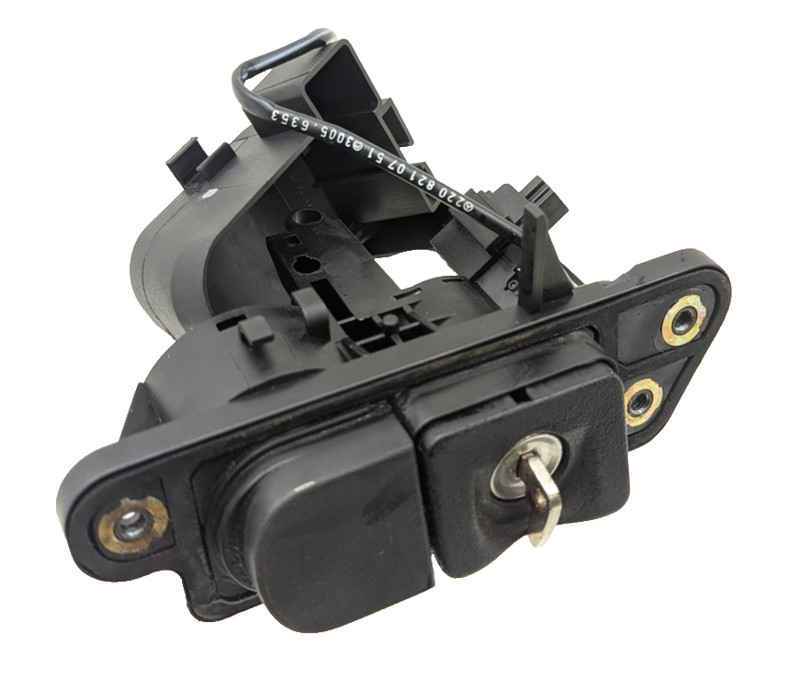 01-03 Mercedes W215 CL500 S55 Trunk Lid Lock Latch Handle w/ Key OEM