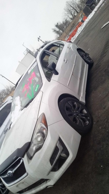 2016 Subaru Impreza Left Fender White 99314 Used 130K Mileage