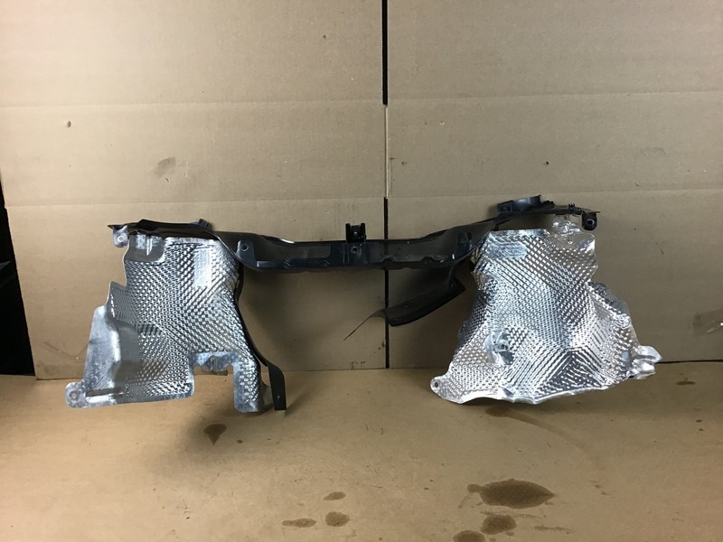 McLaren 720S 720 2018 Rear Exhaust Manifold Heat Shield Splash Set 17 - 20 |@1