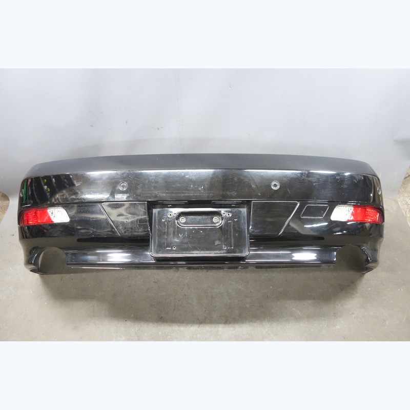 2004-2007 BMW E63 E64 6-Series Early Factory Rear Bumper Cover PDC Black OEM