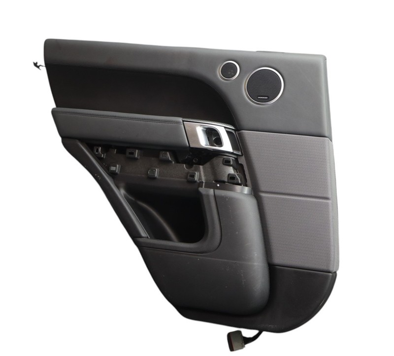 14-17 Range Rover Sport Rear Left Driver Side Interior Door Panel Trim Black Oem
