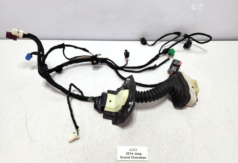 ✅ 14-15 OEM Jeep Grand Cherokee Front Right Passenger Door Wiring Wire Harness