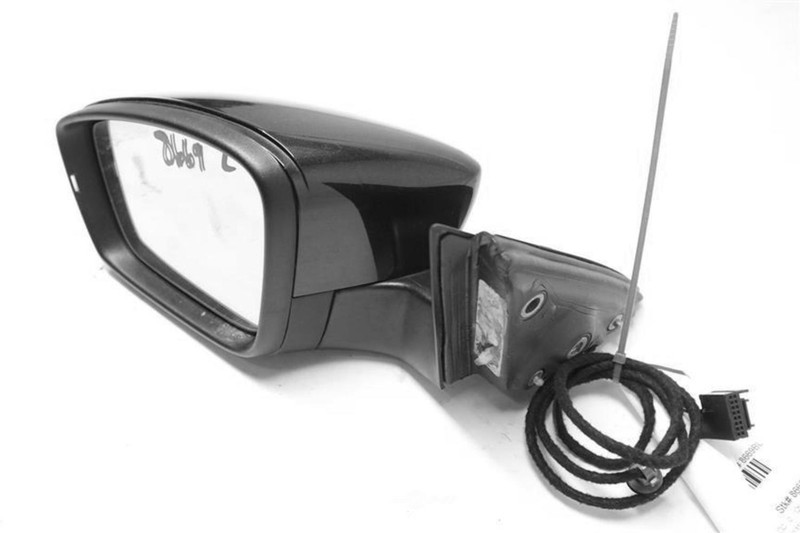 2015 Volkswagen Passat Left Door Mirror Assembly White OEM Used 497750