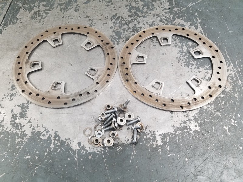2014 14 - 16 Harley Davidson Ultra LimitedFront Brake Rotors#6946P2