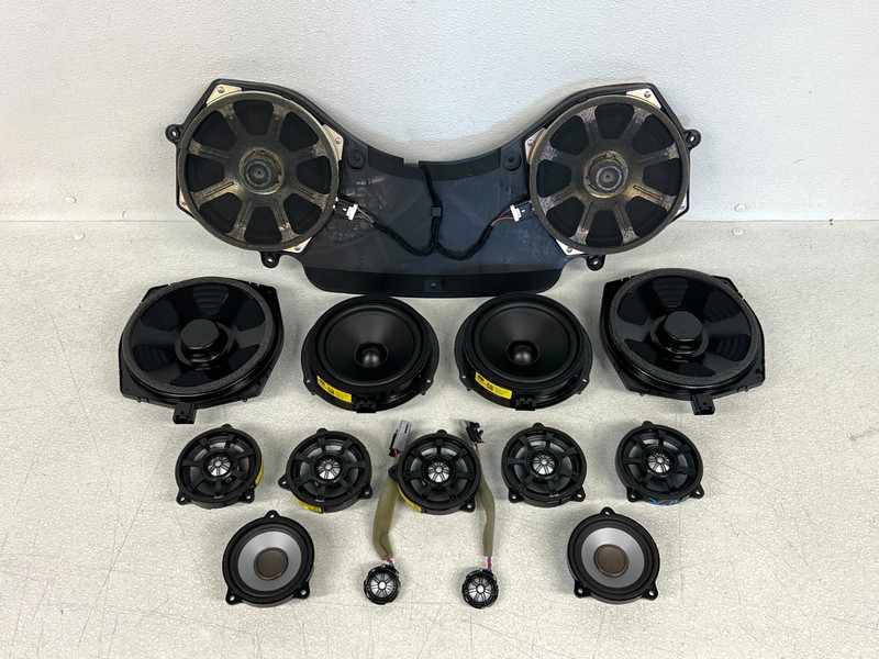 ⭐2010-2019 JAGUAR XJ FRONT & REAR INTERIOR SUBWOOFER SPEAKER SET OEM LOT2614