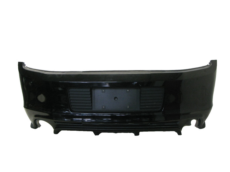 2013-2014 FORD MUSTANG REAR BUMPER COVER OEM CALIFORNIA SPECIAL BLACK OEM