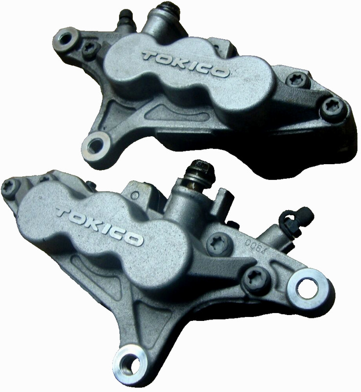 2007 Kawasaki Ninja ZX600 Front Disk Brake Caliper ZZR 600 ZX 600 J ZZR600