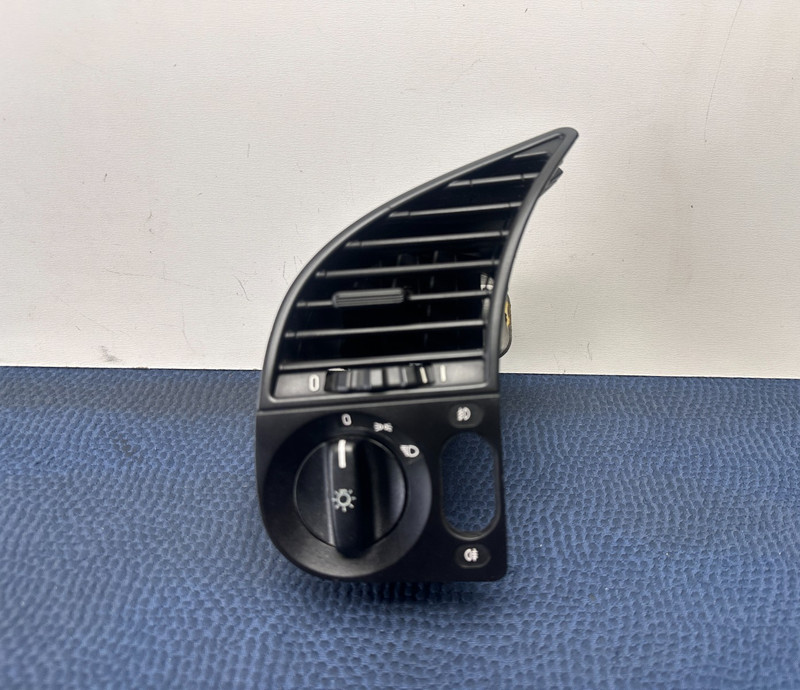 91–00 BMW E36 3Series Left Side Dash Air Vent Grille Light Switch Panel OEM 100K
