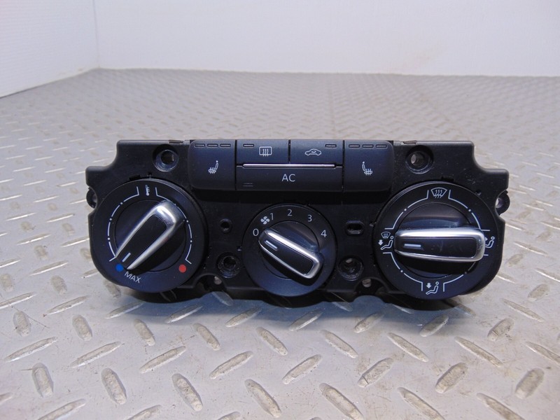 12-15 Volkswagen Beetle Heater A/C Climate Control Panel 5C0820047AL Temp OEM