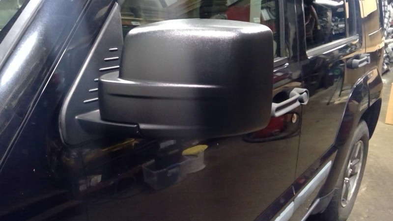 Driver Side View Mirror Power Textured Non-heated Fits 08-12 LIBERTY 1786740