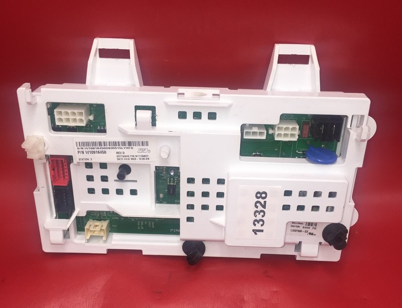 WHIRLPOOL WASHER CONTROL BOARDW10916450 REV D WD-13328