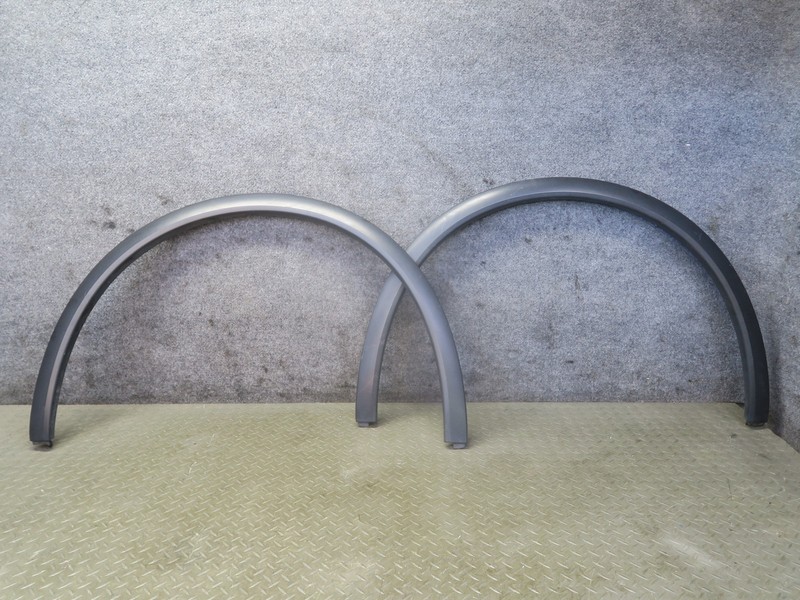 11-18 PORSCHE CAYENNE 958 FRONT RIGHT LEFT WHEEL FENDER FLARE TRIM MOLDING SET