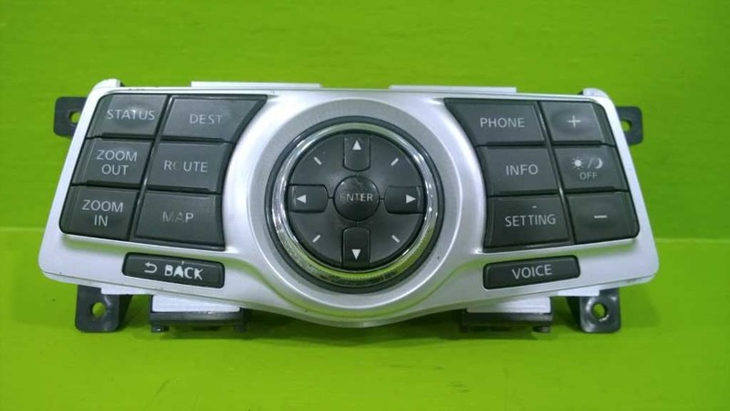 09 10 11 12 13 NISSAN MAXIMA NAVIGATION CONTROL PANEL INFORMATION SWITCH 2614-4