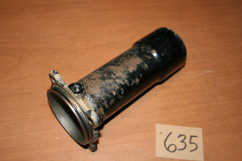 1987 Honda ATC 250ES Rear Axle Housing Left Pipe 86 87
