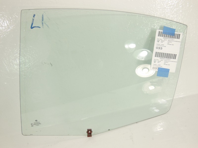 2001-2005 BMW 325i Sedan Rear Door Window Glass Left Driver LH OEM