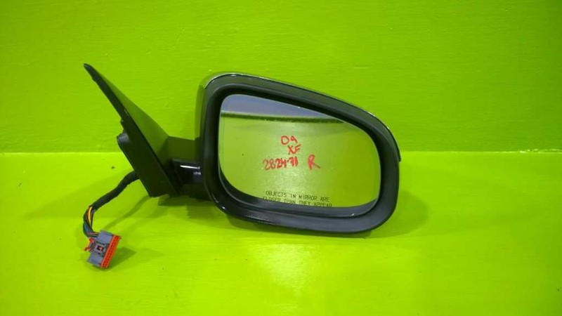 09 JAGUAR XF PASSENGER RIGHT SIDE VIEW MIRROR OEM 2824-71