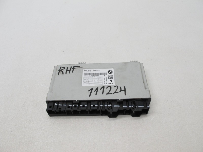 11-16 BMW F10 528i 535i 550i M5 SEAT COMPUTER CONTROL MODULE FRONT OEM 111224 R