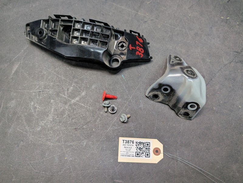 2PC Front Bumper & Fender Right Brackets Set 2021 Toyota RAV4 2019 2020 - 2024
