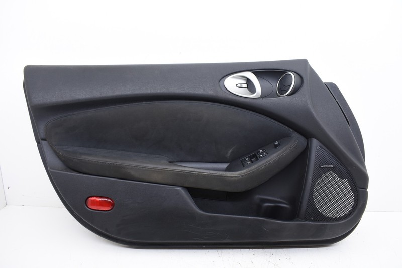 2009 NISSAN 370Z LEFT LH DRIVER SIDE INTERIOR DOOR PANEL OEM SUEDE KW41