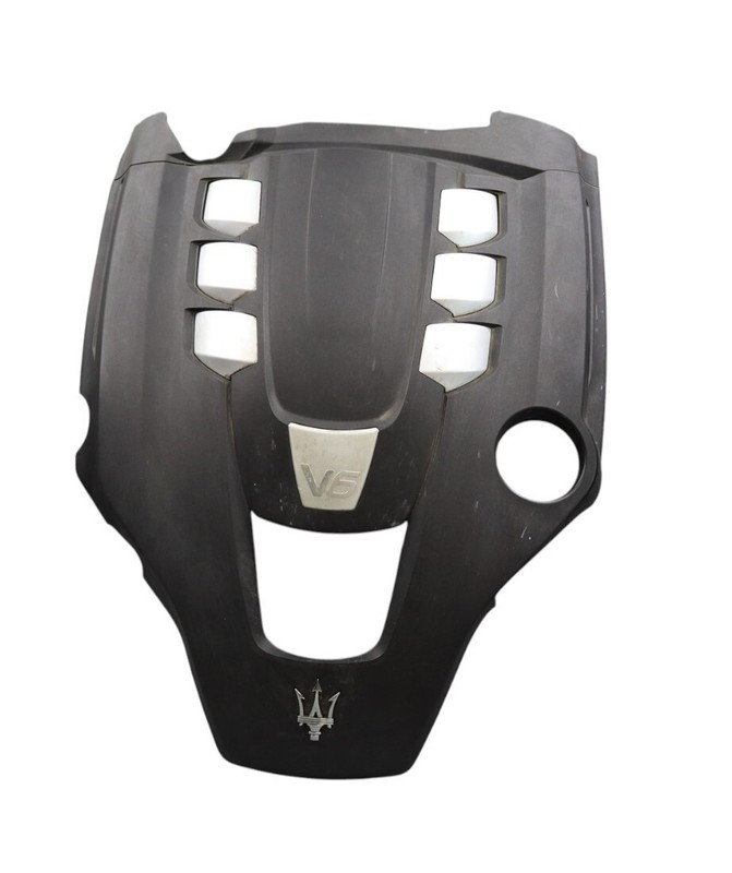 14-17 Maserati Ghibli V6 Engine Motor Cover Shield Guard Trim Panel Black Oem