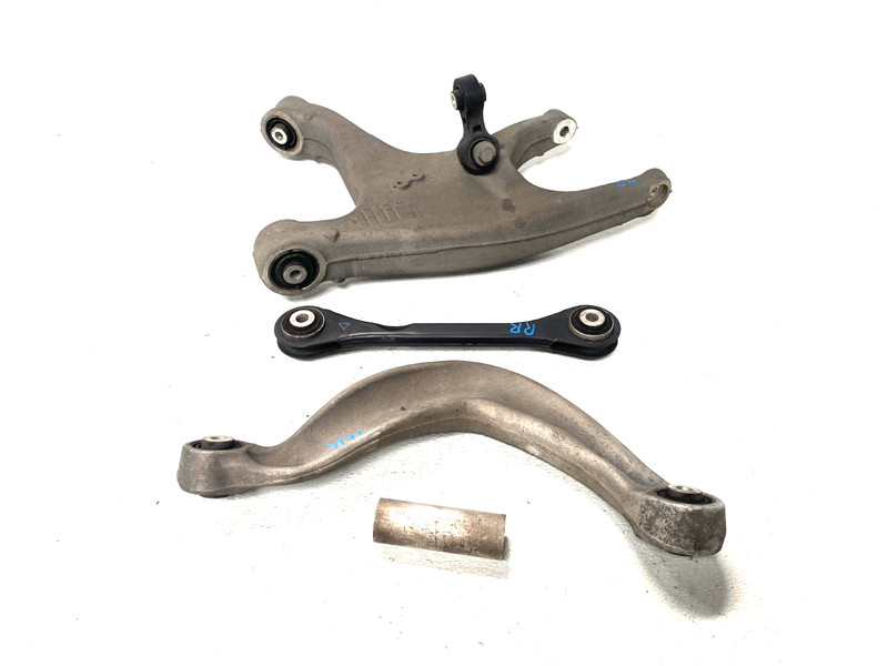 16 17 18 Audi A6 C7 REAR RIGHT SUSPENSION CONTROL ARM SET OEM #A0.38