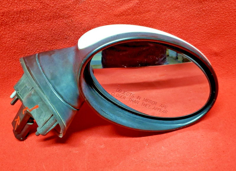 2002 - 2008 Mini Cooper RIGHT PASSENGER White Wing Side Mirror