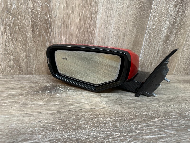 2015-2019 CADILLAC ATS COUPE LH MIRROR ASSY BLIND SPOT 14 PIN OEM 84343558