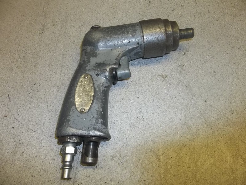 Pistol Grip Pneumatic Screwdriver Screw Gun Model 02607 1600 RPM *FREE SHIPPING*