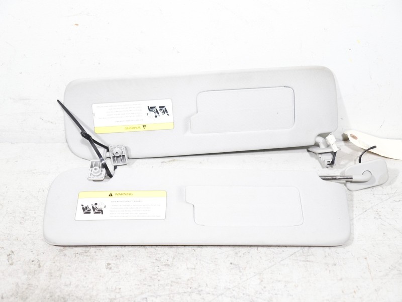 17-23 Tesla Model Y 3 Front Right Passenger Side Sunvisor Sun Visor Gray OEM 67K