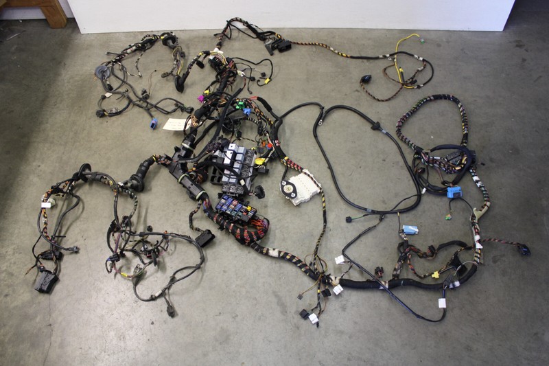 Porsche Boxster S Tiptronic Body Wiring Harness Chassis Loom Oem 2003-2004