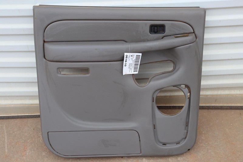 2007 GMC SIERRA 2500 CREW REAR LEFT DRIVER SIDE INNER DOOR PANEL TRIM COVER OEM