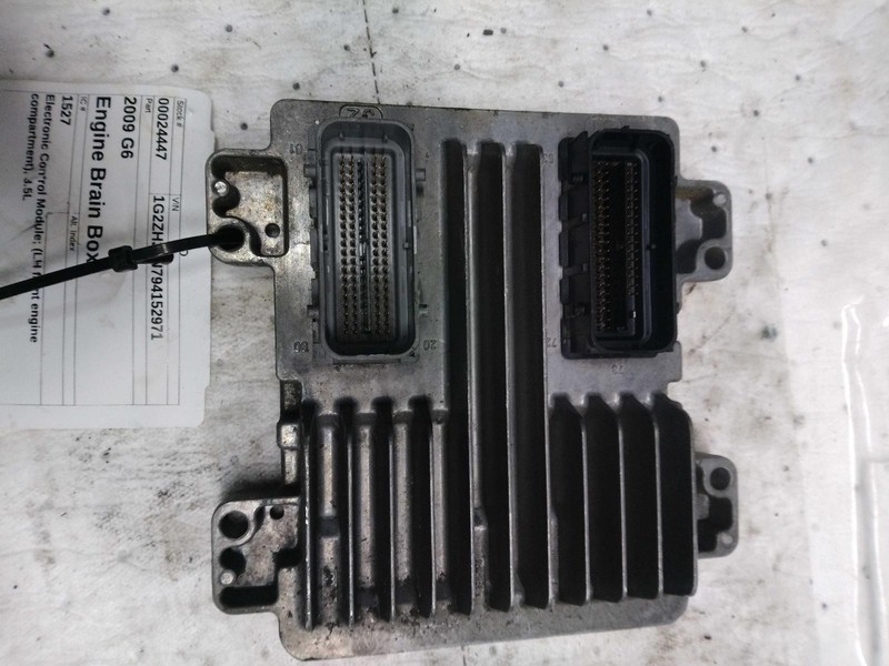2009 Pontiac G6 Engine Control Module ECM OEM Black 115K Miles NJ25-24447-617723