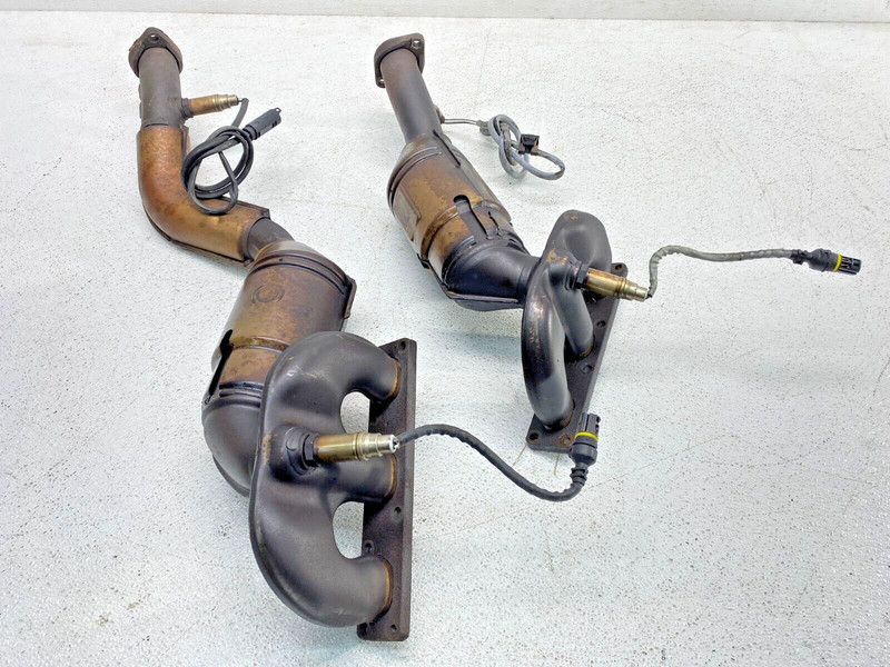 BMW E46 E85 325 330 Z4 M54 Engine Exhaust Manifold Headers Cats Pipe Set! OEM✅
