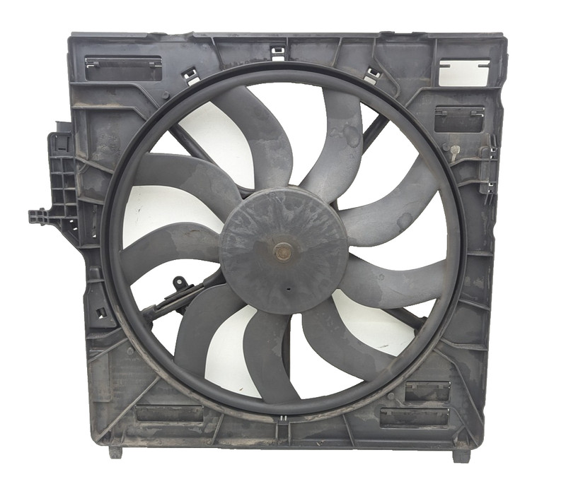 07-14 BMW E71 X6 X5 50i 48i Engine Radiator Cooling Fan Motor Assembly OEM