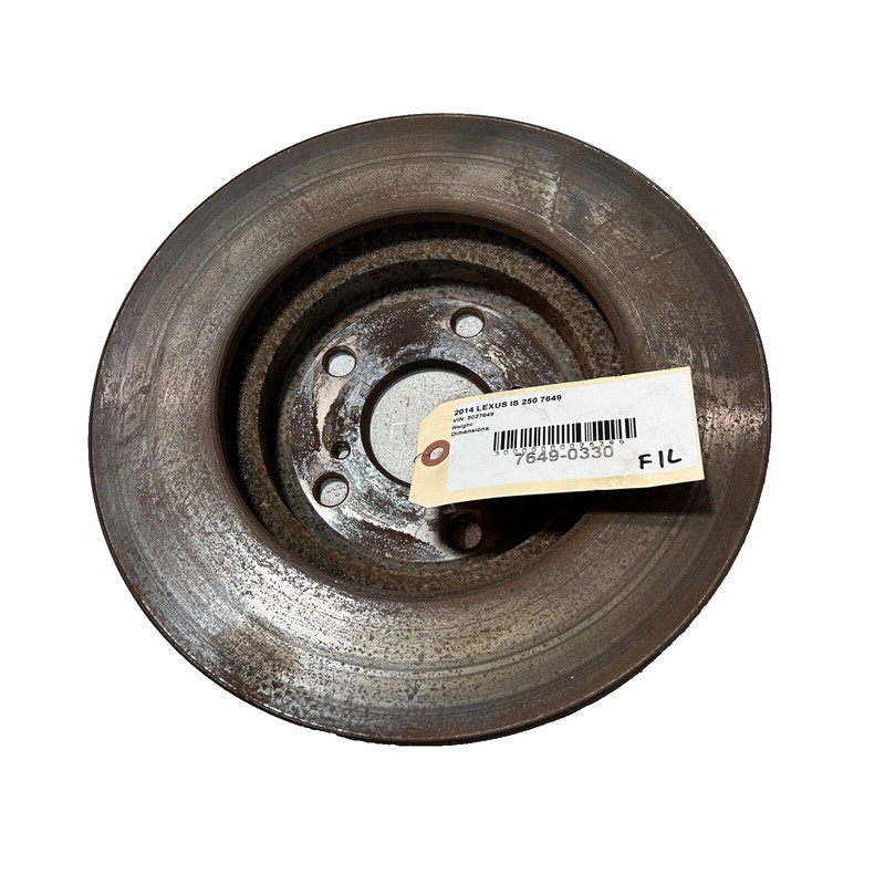 2006-2015 LEXUS IS250 IS350 FRONT LEFT DRIVER BRAKE DISC ROTOR OEM