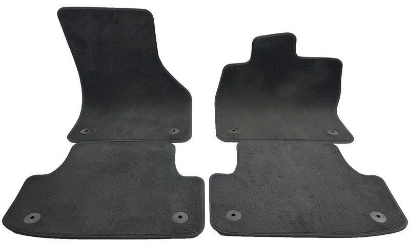 π 2017-2020 AUDI A3 S3 FRONT & REAR FLOOR MAT CARPET CARPETS BLACK SET OF 4 OEM