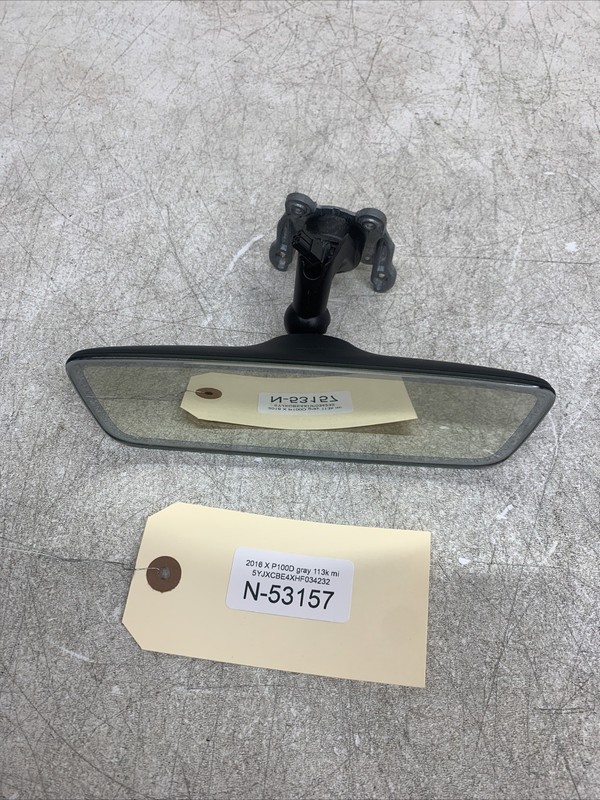 16-21 Tesla Model X Interior Triple Cam Rear View Rearview Mirror OEM 53157 B6