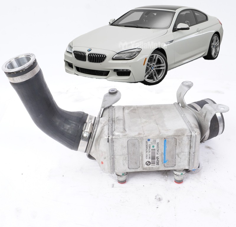 2012 - 2016 BMW 650i 550i 750i 4.4l Intercooler Left Driver Side OEM