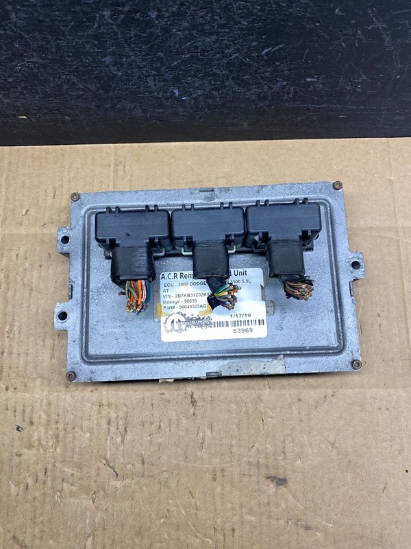 2002 Dodge Ram 5.9L AT Engine Computer Module ECM PCM ECU AD4866 DG