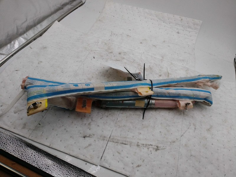 2014 BMW 528I Left Curtain Air Bag Blue OEM Used 81K Miles NJ25-23785-603355