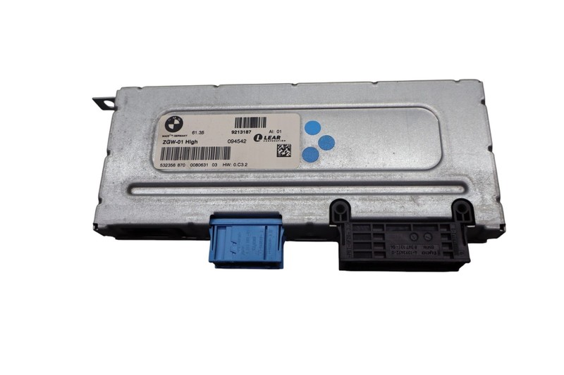 10-15 BMW 550i GT Theft Locking Central Gateway Control Module 9213187 OEM