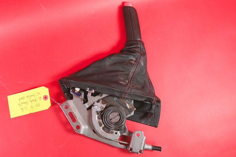 2005-2013 Corvette C6 Emergency Parking Brake E-Brake Handle W/ Leather Boot