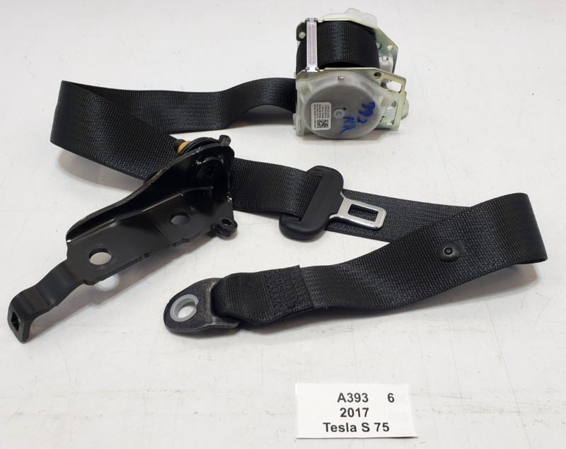 ✅ 2012-2020 OEM Tesla Model S Rear Right Passenger Seat Belt Seatbelt Retractor