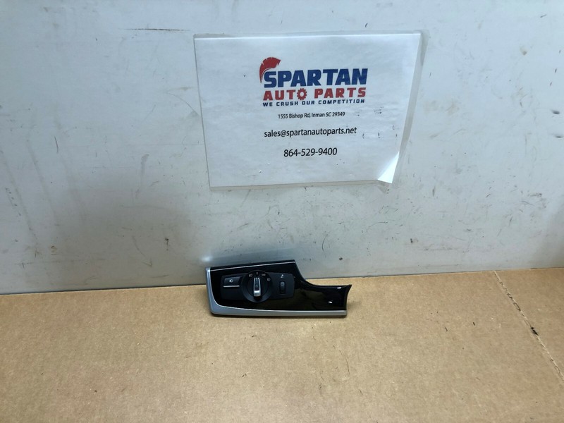 BMW 5-Series F10 Sedan Dash Trim Headlight Switch Ash Wood 2011-2016 OEM 2131